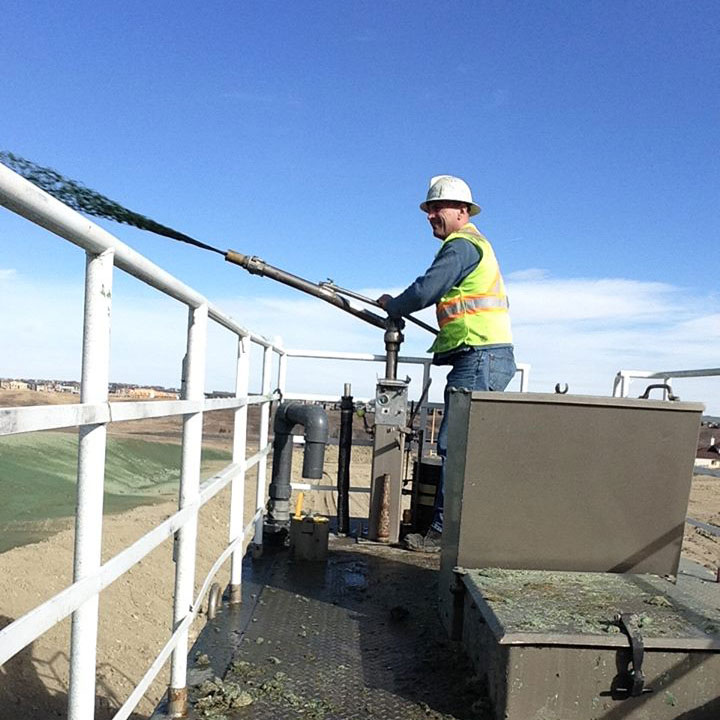 Alberta Hydroseeding team at work